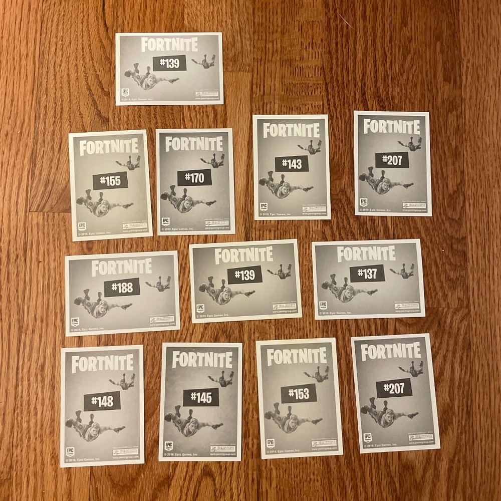 Lot of 116 Random Panini Fortnite Series 1 Stickers/Trading Cards! - Picture 15 of 15